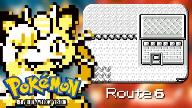 Route 6 - Pokémon Red/Blue/Yellow Soundtrack смотреть онлайн
