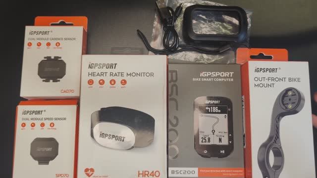 IGPSPORT BC200 большой набор