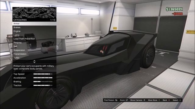 Vigilante (Batmobile) Customization Guide - GTA 5 Online Halloween DLC