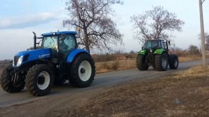 New holland T7 260 vs Deutz fahr agrotron 200