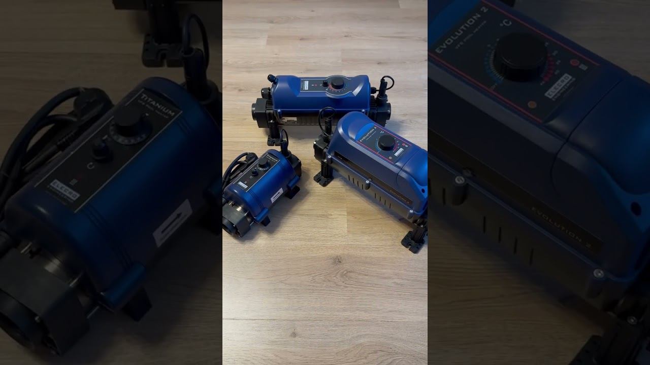 Обогреватели Elecro для каркасных бассейнов - Электрический подогрев воды на 220V и 380V