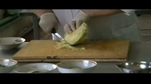 Учебная практика, Тема "Простые формы нарезки овощей"