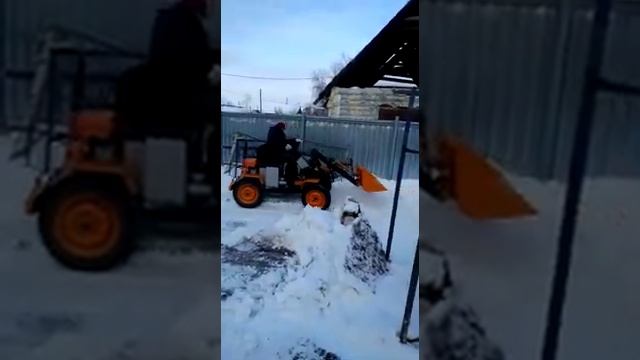 мини погрузчик своими руками смотреть онлайн