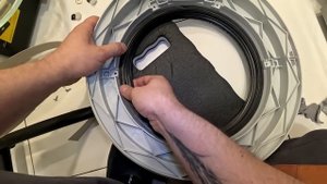 Стиральная машина Asko w4086c.T/3 течет. Замена манжеты в "безманжетной" технологии ASKO)))