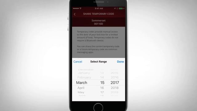 How to Send a Temporary Code for your Master Lock® Bluetooth® Lock Box смотреть онлайн
