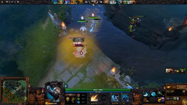 Dota 2,пытался вытащить,но Миша.. смотреть онлайн