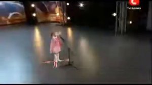Девочка удивила всех на шоу талантов Украина