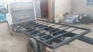 Переделка спринтер установка рама на ГАЗ 53