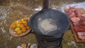КАЗАН-КЕБАБ. МЯСО с КАРТОШКОЙ. Рецепт от Серго. (ENG SUB)