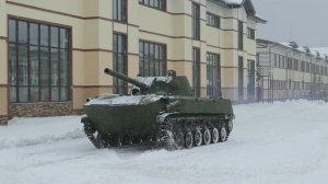 Демонстрация САО 2С9 Нона-С, Музей отечественной военной истории, 23 февраля 2017