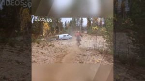 Мотокросс. Прыжки на мотоцикле. Невероятно, но факт.