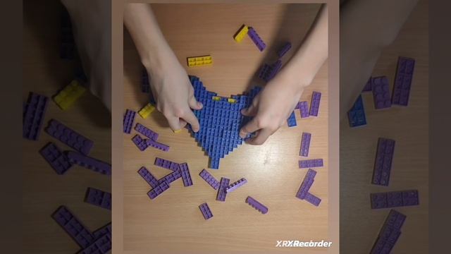 Сверхзвуковой истребитель из лего
