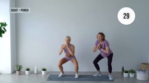 20 минут. Низко интенсивная HiiT тренировка для начинающих, после перерыва, для старшего возраста