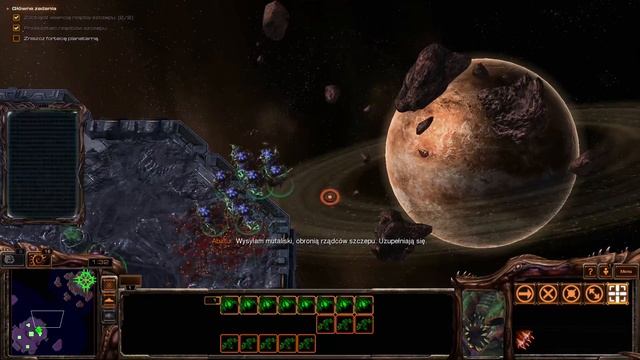 Zagrajmy w StarCraft 2 Heart of the Swarm #19 Ewolucja Mutaliska смотреть онлайн