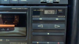 Sony FH-909R Rare Stereo Component System Demo