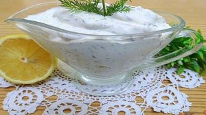 Соус из сметаны и майонеза