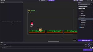 Создаём игру на Gdevelop. Урок №6. Создаём гранату. Работаем с Физикой и Переменными