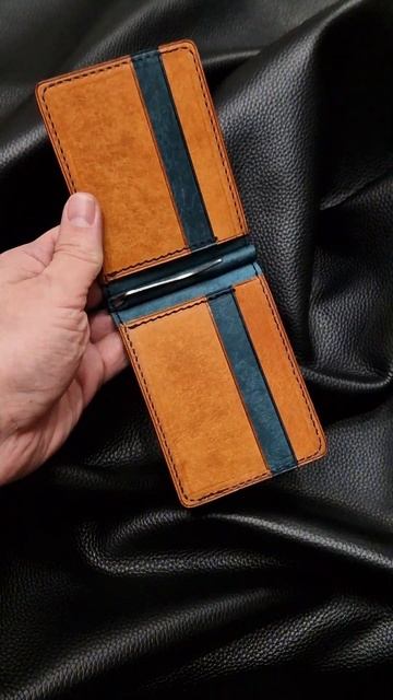 Зажим для купюр и карт #shorts #handmade #leather #pueblo смотреть онлайн
