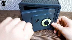 Распаковка сейфа с  сигнализацией