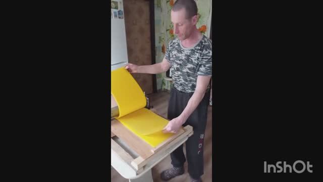 Матрица для изготовления вощины. Отзыв из Красноярского края смотреть онлайн