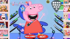 PEPPA PIG Dental Care 💎😊💖Help Peppa💖Свинка Пеппа Лечение Зубов, Вылечи Свинку Пеппу😃😃😃💃