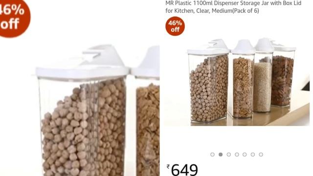 Useful different type kitchen containers kitchen storage jar with price | Link Below