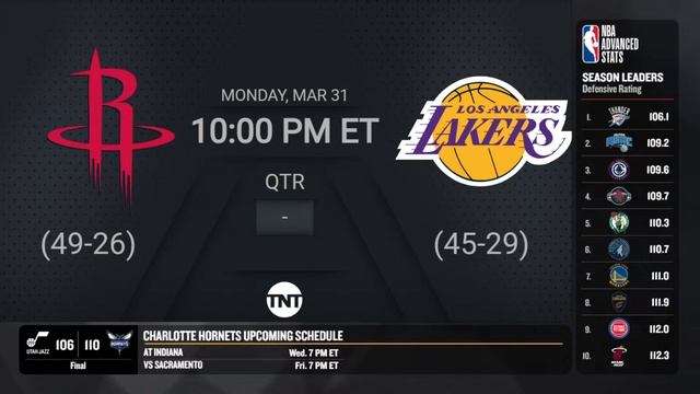 Boston Celtics @ Memphis Grizzlies | NBA on TNT Live Scoreboard