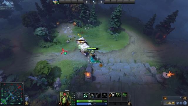 DoTa 2 Go To Jungle Medusa Patch 7.20c