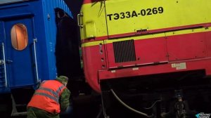 Бишкек II Вокзалы Обзор поездов и тепловозов