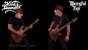 King Diamond VS Mercyful Fate (Guitar Riffs Battle)