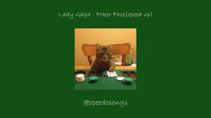 Lady Gaga - Poker Face (speed up)