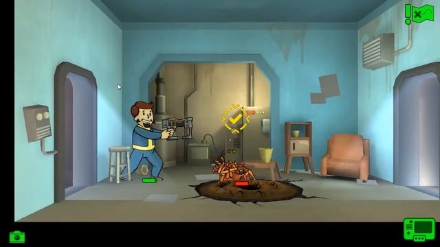 ПЕРВАЯ МИССИЯ ЗАДАНИЯ ПРЕССА | Fallout Shelter Выживание [8]