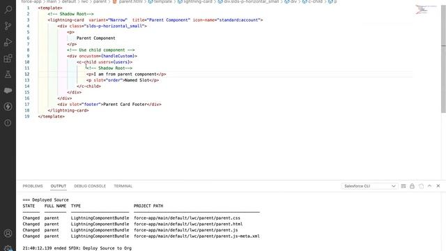 04 - Shadow DOM in Lighting Web Component @salesforce with @pantherschools #lightningwebcomponent