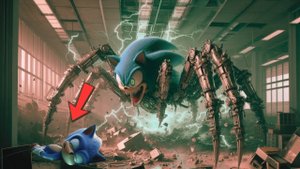 Мультфильмы | СОНИК стал НАСТОЯЩИМ ПАУКОМ|Мультик про SONIC