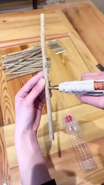 Классная идея из бутылок для растений
