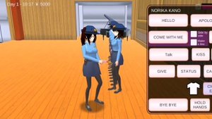 How To pollice Dance  Sakura school simulator |Dance tutorial | Dance Mist song | Android gameplay.