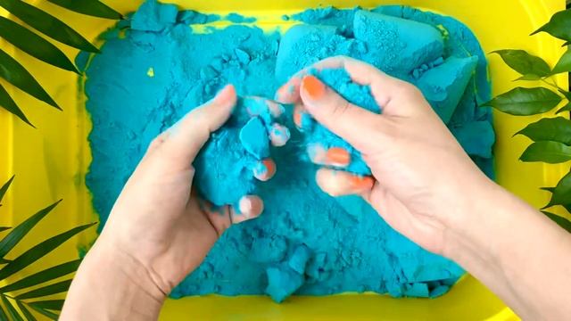 ASMR 3 videos soft crunchy baking soda crumble