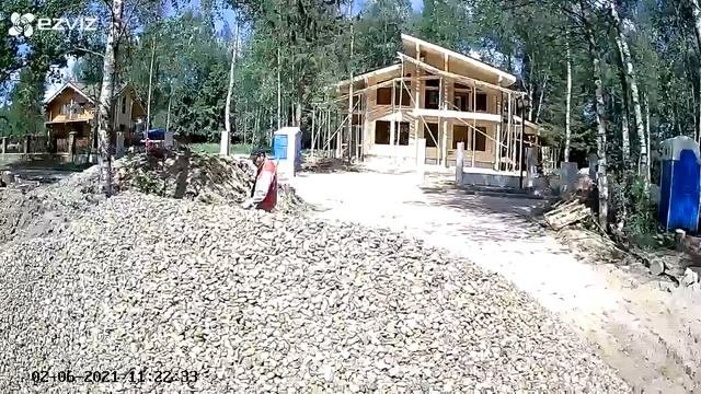 Работа минипогрузчика Bobcat.
