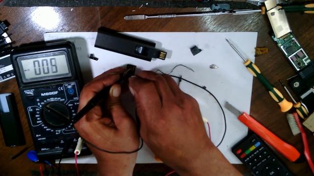 Модем Yota не работает, ремонт USB шлейфа.