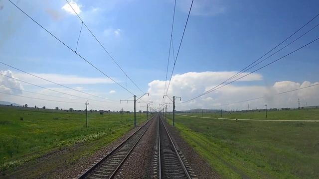 Railway Cab Rides in Khakassia. Abakan - Khonykh смотреть онлайн