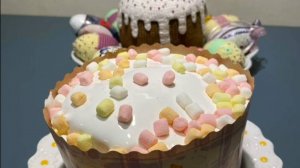 КУЛИЧ без глютена на нутовой муке