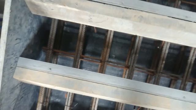 Арматурный каркас лестничного марша; Reinforcing frame of the flight of stairs