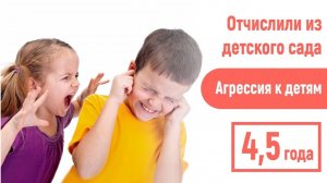 Ребенка отчислили из детского сада. 4,5. Не слушается, не уважает старших, балуется.