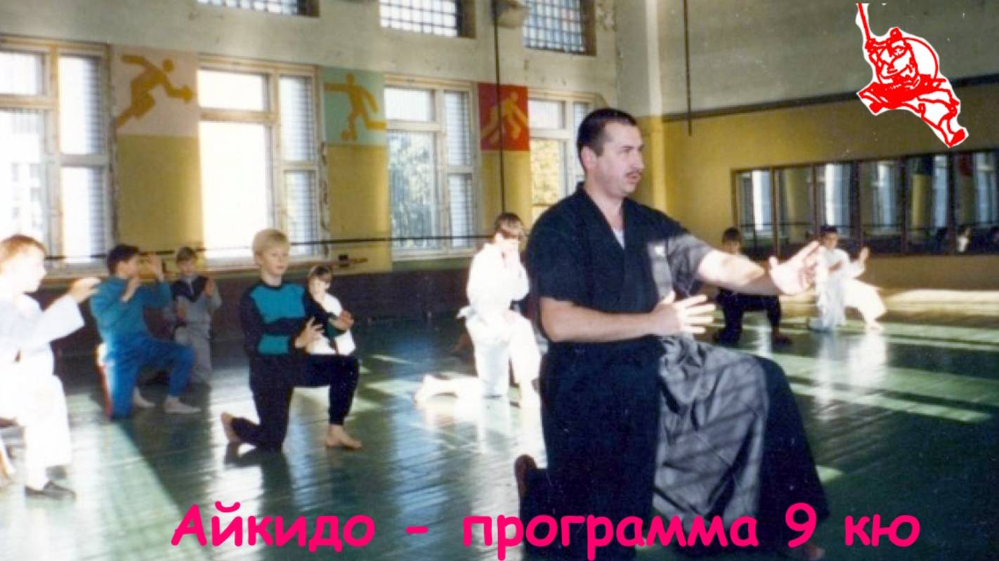 Программа 9 кю, желтый пояс (айкидо)