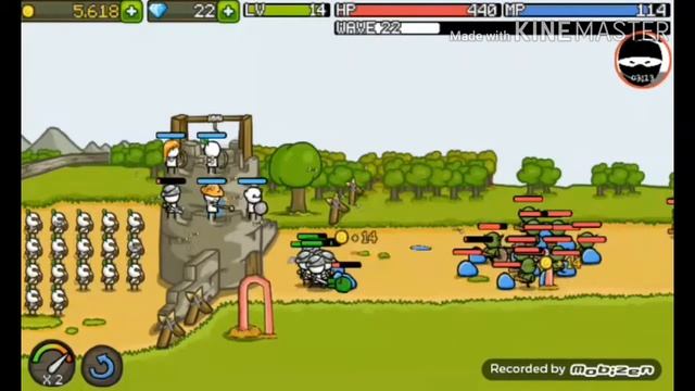 Играем в игру башня лучников ссылка на игру в описании