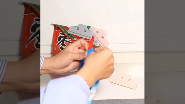 Кухонный зажим для пакетов пластиковый смотреть онлайн