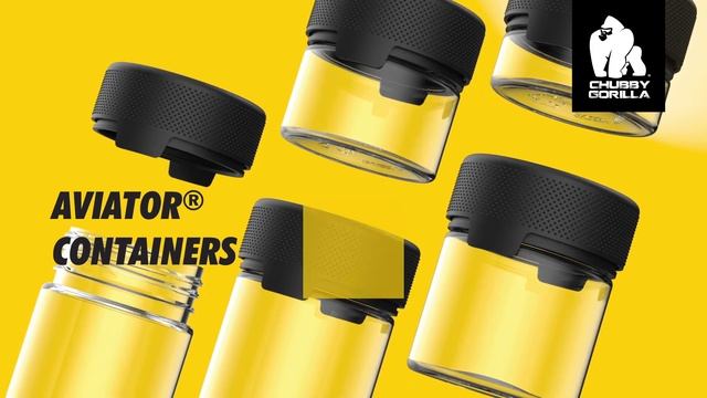 Chubby Gorilla Aviator Child-Resistant Containers  Packaging Solutions