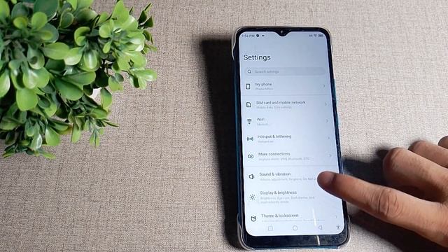 how to set default system ringtone in Infinix Smart 6 HD mobile in Hindi setting
