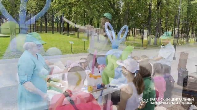 Проект  Арт поляна  в Зарайском центральном парке культуры и отдыха каждую среду удивляет 2024