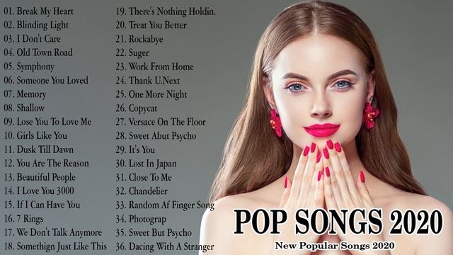 Top Hits 2020 😍Top 40 Popular Songs Playlist 2020 😍 Best English Music Collection 2020